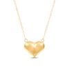 Thumbnail Image 1 of Heart Necklace 14K Yellow Gold 17"