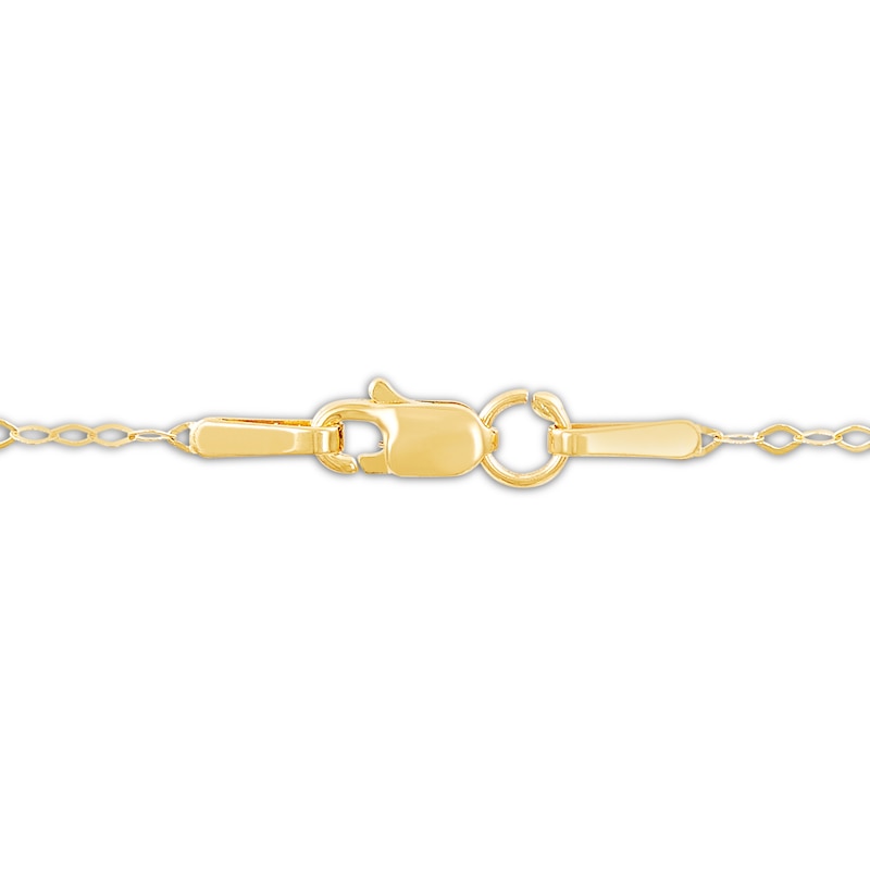 Main Image 2 of Heart Necklace 14K Yellow Gold 17"