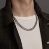 Thumbnail Image 3 of 1933 by Esquire Solid Cuban Link Chain Necklace Sterling Silver 22" 10mm