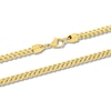 Thumbnail Image 1 of Solid Foxtail Chain Necklace Yellow Ion-Plated Stainless Steel 24" 24mm