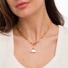 Thumbnail Image 3 of Stella Valle Cloud Charm Necklace 18K Gold-Plated Brass 17.5"