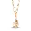 Thumbnail Image 2 of Stella Valle Horseshoe Charm Necklace 18K Gold-Plated Brass 17.25"