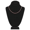 Thumbnail Image 2 of Solid Paperclip Chain Necklace 14K Rose Gold 18" 2.5mm