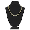 Thumbnail Image 2 of Hollow Paper Clip Chain Necklace 14K Yellow Gold 20" 5mm