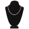 Thumbnail Image 4 of Hollow Paper Clip Chain Necklace 14K Rose Gold 20" 5mm