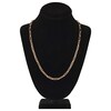 Thumbnail Image 4 of Hollow Paper Clip Chain Necklace 14K Rose Gold 24" 5mm