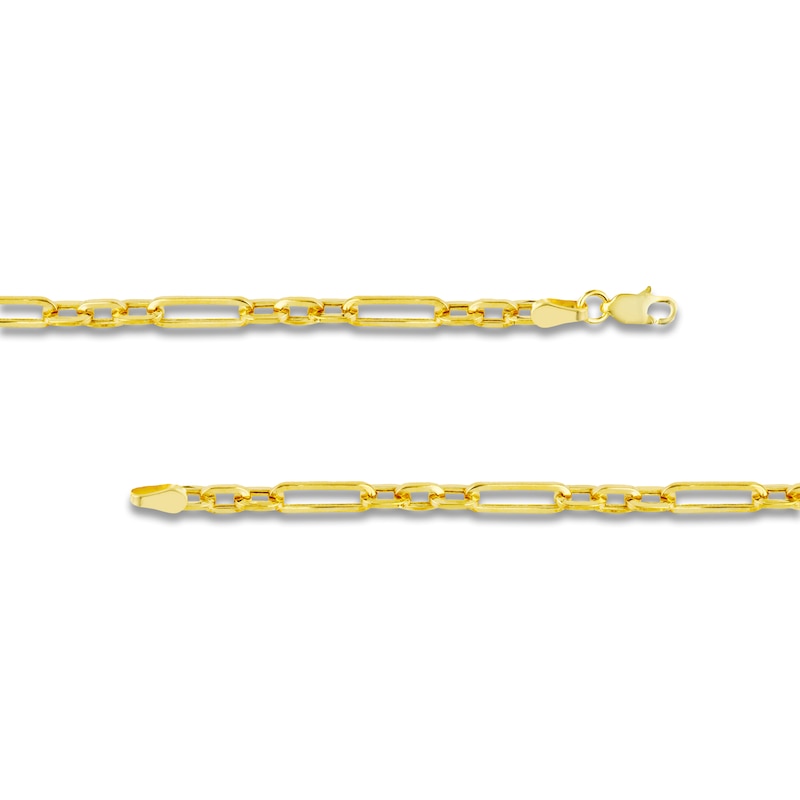 Main Image 3 of Hollow Link Chain Necklace 14K Yellow Gold 20" 3.9mm