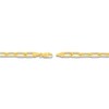 Thumbnail Image 3 of Solid Paperclip Chain Necklace 14K Yellow Gold 24" 5.25mm