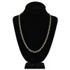 Thumbnail Image 4 of Solid Paperclip Chain Necklace 14K Yellow Gold 24" 5.25mm