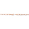 Thumbnail Image 2 of Solid Paperclip Chain Necklace 14K Rose Gold 18" 5.25mm