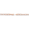 Thumbnail Image 3 of Solid Paperclip Chain Necklace 14K Rose Gold 18" 5.25mm