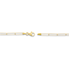 Thumbnail Image 3 of Solid Paperclip Chain Necklace 14K Yellow Gold 16" 3.4mm