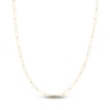 Thumbnail Image 1 of Solid Paperclip Chain Necklace 14K Yellow Gold 24" 3.4mm