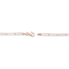 Thumbnail Image 3 of Solid Paperclip Chain Necklace 14K Rose Gold 18" 3.4mm