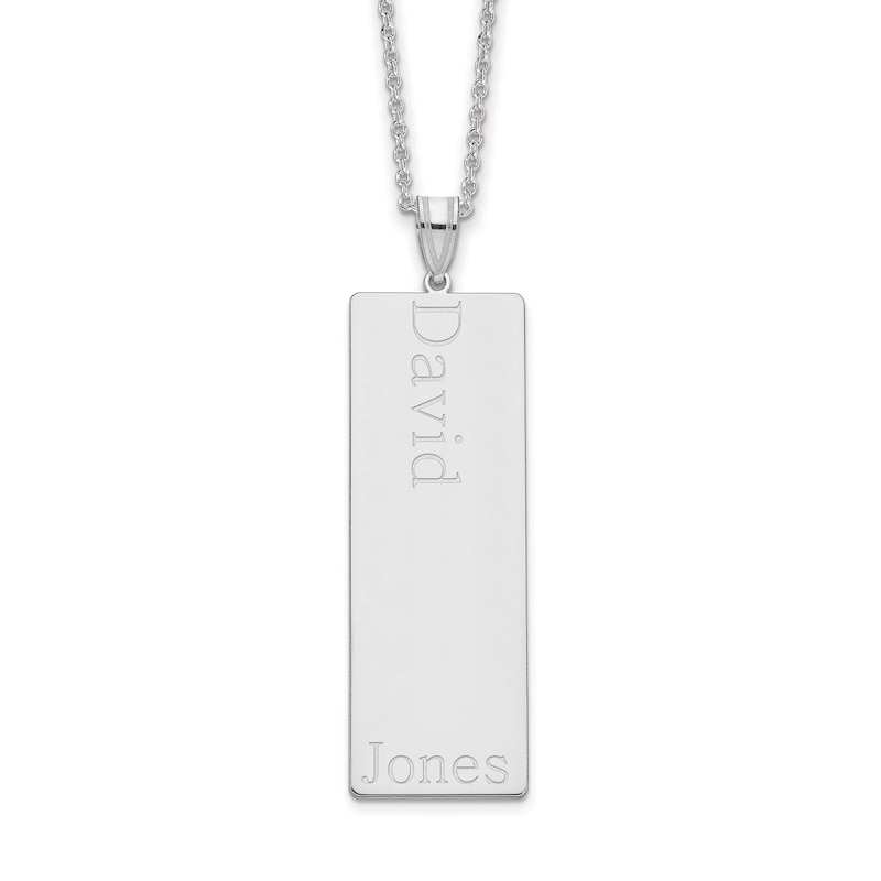 Main Image 6 of Six Name Family Pendant 18"