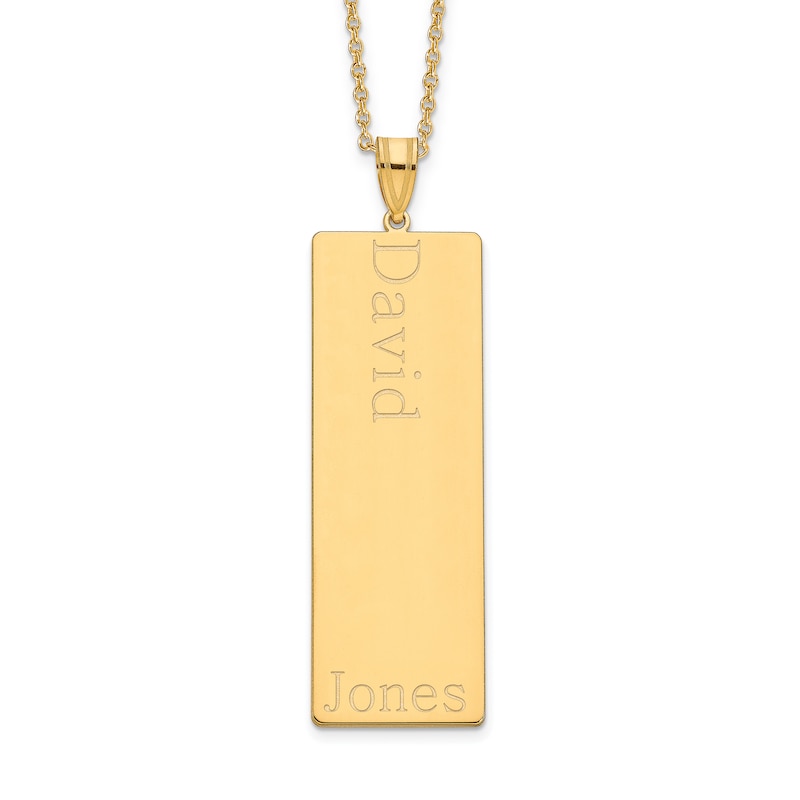 Main Image 6 of Six Name Family Pendant 18"