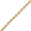 Thumbnail Image 2 of Solid Glitter Rope Necklace 14K Yellow Gold 30" 2.4mm