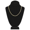 Thumbnail Image 4 of Round Solid Box Chain Necklace 14K Yellow Gold 20" 3.3mm