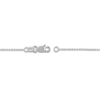 Thumbnail Image 3 of Diamond-Cut Solid Cable Chain Necklace 14K White Gold 16" 0.8mm