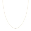 Thumbnail Image 1 of Diamond-Cut Solid Cable Chain Necklace 14K Yellow Gold 16" 0.8mm