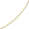 Thumbnail Image 2 of Diamond-Cut Solid Cable Chain Necklace 14K Yellow Gold 16" 0.8mm