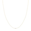 Thumbnail Image 1 of Diamond-Cut Solid Cable Chain Necklace 14K Yellow Gold 20" 0.8mm