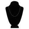 Thumbnail Image 4 of Diamond-Cut Solid Cable Chain Necklace 14K White Gold 20" 1.05mm