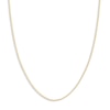 Thumbnail Image 1 of Diamond-Cut Solid Cable Chain Necklace 14K Yellow Gold 16" 1.05mm
