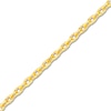 Thumbnail Image 2 of Diamond-Cut Solid Cable Chain Necklace 14K Yellow Gold 18" 1.05mm