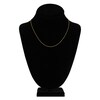 Thumbnail Image 4 of Diamond-Cut Solid Cable Chain Necklace 14K Yellow Gold 18" 1.05mm