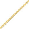 Thumbnail Image 2 of Diamond-Cut Solid Cable Chain Necklace 14K Yellow Gold 20" 1.05mm