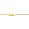 Thumbnail Image 3 of Diamond-Cut Solid Cable Chain Necklace 14K Yellow Gold 20" 1.05mm