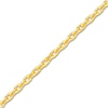 Thumbnail Image 2 of Diamond-Cut Solid Cable Chain Necklace 14K Yellow Gold 24" 1.05mm