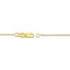 Thumbnail Image 3 of Diamond-Cut Solid Cable Chain Necklace 14K Yellow Gold 24" 1.05mm