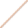 Thumbnail Image 2 of Diamond-Cut Solid Cable Chain Necklace 14K Rose Gold 18" 1.05mm