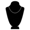 Thumbnail Image 4 of Diamond-Cut Solid Cable Chain Necklace 14K White Gold 18" 1.15mm
