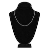 Thumbnail Image 4 of Diamond-Cut Solid Cable Chain Necklace 14K White Gold 20&quot; 1.15mm