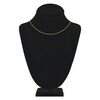 Thumbnail Image 4 of Diamond-Cut Solid Cable Chain Necklace 14K Yellow Gold 16" 1.15mm
