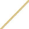 Thumbnail Image 2 of Diamond-Cut Solid Cable Chain Necklace 14K Yellow Gold 24" 1.15mm