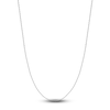 Thumbnail Image 1 of Diamond-Cut Solid Cable Chain Necklace 14K White Gold 18" 1.5mm