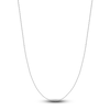 Thumbnail Image 1 of Diamond-Cut Solid Cable Chain Necklace 14K White Gold 24" 1.5mm