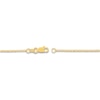 Thumbnail Image 3 of Diamond-Cut Solid Cable Chain Necklace 14K Yellow Gold 18" 1.5mm