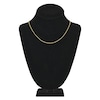 Thumbnail Image 4 of Diamond-Cut Solid Cable Chain Necklace 14K Yellow Gold 18" 1.5mm