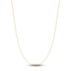 Thumbnail Image 1 of Diamond-Cut Solid Cable Chain Necklace 14K Yellow Gold 24" 1.5mm