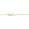 Thumbnail Image 3 of Diamond-Cut Solid Cable Chain Necklace 14K Yellow Gold 24" 1.5mm