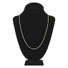 Thumbnail Image 4 of Diamond-Cut Solid Cable Chain Necklace 14K Yellow Gold 24" 1.5mm