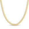 Thumbnail Image 0 of Hollow Curb Link Necklace 14K Yellow Gold 22" 7.4mm