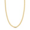 Thumbnail Image 1 of Hollow Curb Link Necklace 14K Yellow Gold 24" 7.4mm