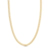 Thumbnail Image 1 of Hollow Curb Link Necklace 14K Yellow Gold 30" 7.4mm