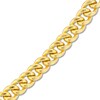 Thumbnail Image 2 of Hollow Curb Link Necklace 14K Yellow Gold 30" 7.4mm